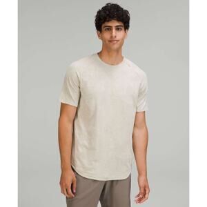 Lululemon Drysense Training Shirt Marble Map Jacquard Sz M EUC